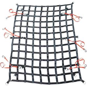 imageMytee Products 475 x 6 Heavy Duty Cargo Net for Pickup Truck Bed with D Rings Tie Down Fittings  Durable Truck Bed Cargo Net with 6 Cam Buckle Tie Down Straps for AdjusmentSmall 475 x 6