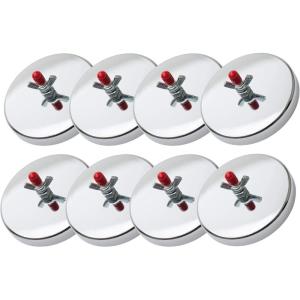 imageMytee Products 8 Pack Rubber Coated Heavy Duty Magnetic Flag Holder for Oversize Load Signs  Strong Magnetic Flag Holder wFoam Pad for Safety Flags Sign for Semi Trucks Trailers8  Pack