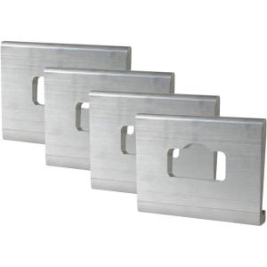 imageMytee Products Reitnouer JPlate Aluminum Extruded TieDown 6700 Lbs WLL 4 Pack4  Pack