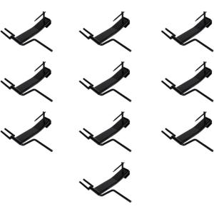 imageMytee Products Strap Winder for Flatbed Trailer  Black Powder Coated Steel Cargo Tie Down Ratchet Strap Winder  Winch Strap Roller for 2quot 3quot 4quot Straps  Trucking Accessories for Trucks10  Pack