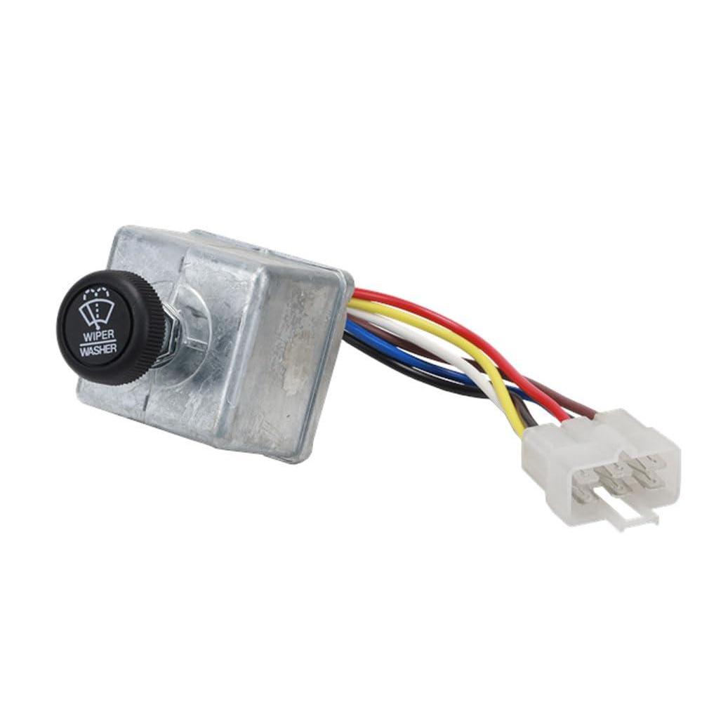 imageMytee Products Heavy Duty Knob Type Windshield Wiper Switch Compatible wPTR 220 2007 378 19882007  Replaces 7560002 Automann 57759651 KW P2710661  Pack