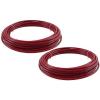 imageMytee Products 12quot OD x 100 Black SAE J844 Nylon Air Brake Tubing DOT Approved  Pneumatic Nylon Air Line Hose for Air Brake SystemRed