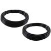 imageMytee Products 14quot OD x 100 Black SAE J844 Nylon Air Brake Tubing DOT Approved  Pneumatic Nylon Air Line Hose for Air Brake SystemBlack