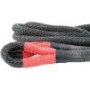 imageMytee Products 1quot x30 Kinetic Recovery Rope wVelcro Strap ampamp Tote Bag  33900 LBS Red ampamp Black  Heavy Duty Kinetic Energy Tow Rope  Offroad Snatch Strap for Truck SUV UTV ATV Car Tractor34 x 20