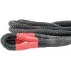 imageMytee Products 1quot x30 Kinetic Recovery Rope wVelcro Strap ampamp Tote Bag  33900 LBS Red ampamp Black  Heavy Duty Kinetic Energy Tow Rope  Offroad Snatch Strap for Truck SUV UTV ATV Car Tractor112 x 30