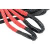imageMytee Products 1quot x30 Kinetic Recovery Rope wVelcro Strap ampamp Tote Bag  33900 LBS Red ampamp Black  Heavy Duty Kinetic Energy Tow Rope  Offroad Snatch Strap for Truck SUV UTV ATV Car Tractor12 x 20