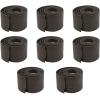imageMytee Products 2  Pack 375 x 7 ft Cotton Polyester HeavyDuty Webbing For Fuel Tank Strap for Peterbilt 11023310007 11023310007  Black7 Feet