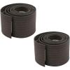imageMytee Products 2  Pack 375 x 7 ft Cotton Polyester HeavyDuty Webbing For Fuel Tank Strap for Peterbilt 11023310007 11023310007  Black7 Feet