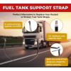imageMytee Products 2 Pack 23quot Aluminum Fuel Tank Support Strap for Peterbilt 1103596  4quotW Tank Strap Replaces Peterbilt OEM 1103596 1103596 1987  2005 Replaces Automann Part Number  M203127Peterbilt 1104551001