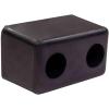 imageMytee Products 2 Pack 6x312x312 Rubber Dock Bumper with 2 Holes  Impact Resistant Molded Rectangular Rubber Bumper for Semi Truck Flatbed Trailer Boat Docks Marinas ampamp Parking Spots6 x 312 x 312