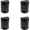 imageMytee Products 2 Pack 6x312x312 Rubber Dock Bumper with 2 Holes  Impact Resistant Molded Rectangular Rubber Bumper for Semi Truck Flatbed Trailer Boat Docks Marinas ampamp Parking Spots8 x 514 x 312
