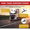 imageMytee Products 2 Pack Fuel Tank Support Strap for IHC International DuraStar 26quot Fuel Tanks with Strap Brackets 3537341C1 3537341C2  Steel Fuel Tank Strap Replaces Automann part number  M203449DuraStar 2020897C1