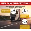 imageMytee Products 2 Pack Fuel Tank Support Strap for IHC International DuraStar 26quot Fuel Tanks with Strap Brackets 3537341C1 3537341C2  Steel Fuel Tank Strap Replaces Automann part number  M203449DuraStar 3537341C2