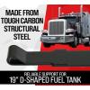 imageMytee Products 2 Pack HeavyDuty Fuel Tank Support Strap for International IHC 471453C2  2quotW 4034quotL Steel Black Fuel Tank Strap  Fits 50 ampamp 60 Gallon Square Fuel Tanks on International Truck2  Pack