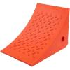 imageMytee Products 2 Pack Polyurethane Small Wheel Chock WMounting Holes for RVs Semi Trucks ampamp Trailers  40 Ton Load Capacity Heavy Duty Wheel Chocks for 3218quotTire Compatibility 11quot x8x8Orange Small