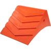 imageMytee Products 2 Pack Polyurethane Small Wheel Chock WMounting Holes for RVs Semi Trucks ampamp Trailers  40 Ton Load Capacity Heavy Duty Wheel Chocks for 3218quotTire Compatibility 11quot x8x8Orange Large