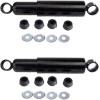 imageMytee Products 2 Pack Suspension Shock Absorber Granning and Watson Chalin Suspension Models Compatible wMultiple Peterbilt Applications Replaces 646155 Freightliner GBL 6461772 Pack