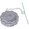 imageMytee Products 2 Pk 3quot Aluminum Diesel Fuel Tank Cap w 8quot Retaining Chain NonLocking and NonVented Fuel Cap for 20770657 and VNL Models1  Pack