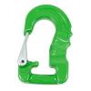 imageMytee Products 3 Ton Round Sling Hook with Safety Latch  Heavy Duty Rigging Hook for Round Nylon Slings Lifting ampamp Hoisting Equipment  YellowGreen