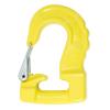 imageMytee Products 3 Ton Round Sling Hook with Safety Latch  Heavy Duty Rigging Hook for Round Nylon Slings Lifting ampamp Hoisting Equipment  YellowYellow