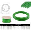 imageMytee Products 38quot OD x 500 Black SAE J844 Nylon Air Brake Tubing DOT Approved  Pneumatic Nylon Air Line Hose for Air Brake SystemGreen