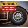 imageMytee Products 4 Pack 3595995 Trailer Hub Cap Window Cover Kit  Hub Caps with Gaskets ampamp Vent Plug for Semi Truck Trailer Replaces 3595995 283109C1 283109C 2249WK 4131244 54273 M3989 STM35959954  Pack