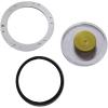 imageMytee Products 4 Pack 3595995 Trailer Hub Cap Window Cover Kit  Hub Caps with Gaskets ampamp Vent Plug for Semi Truck Trailer Replaces 3595995 283109C1 283109C 2249WK 4131244 54273 M3989 STM35959954  Pack