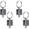 imageMytee Products 4 Pack Universal Long Spring Lock Steel Latch Assembly for TrailerSmall Spring