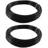 imageMytee Products 58quot OD x 50 Black SAE J844 Nylon Air Brake Tubing DOT Approved  Pneumatic Nylon Air Line Hose for Air Brake SystemBlack