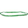 imageMytee Products Endless Round Sling 10 Green wHook Combo 5300 lbs WLL Crane Rigging Hoist Wrecker Recovery TowingGreen