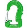 imageMytee Products Endless Round Sling 10 Green wHook Combo 5300 lbs WLL Crane Rigging Hoist Wrecker Recovery TowingGreen