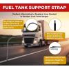 imageMytee Products Fuel Tank Support Strap w Step Bracket for Freightliner A0333883005 A0333883005  Corrosion Resistant Steel Fuel Tank StrapFreightliner A0333883002