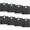 imageMytee Products Medium Outrigger Pad 24quot x 24quot x 15quot Thick for Crane Wrecker Tow Truck Service Truck  Black 2 Pack24 x 24 x 15