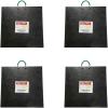 imageMytee Products Medium Outrigger Pad 24quot x 24quot x 15quot Thick for Crane Wrecker Tow Truck Service Truck  Black 2 Pack24 x 24 x 3