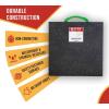 imageMytee Products Medium Outrigger Pad 24quot x 24quot x 15quot Thick for Crane Wrecker Tow Truck Service Truck  Black 2 Pack24 x 24 x 3