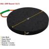 imageMytee Products Round Outrigger Pad 15quot Diameter 15quot Thick 50000 lbs WLL RV Jack Pads  Crane Trailer Stabilizer Pads Lightweight Stackable Waterproof Unbreakable Ergonomic Handle 2 Pack4  Pack
