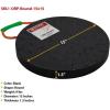 imageMytee Products Round Outrigger Pad 15quot Diameter 15quot Thick 50000 lbs WLL RV Jack Pads  Crane Trailer Stabilizer Pads Lightweight Stackable Waterproof Unbreakable Ergonomic Handle 2 Pack2  Pack
