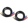 imageMytee Products 12 Ft Air Line Hose Assemblies with Flexible Grips ampamp 12quot NPT Fittings  1 pair 2 pcs  Air Line Hose Straight Lead Set for Semi Truck Trailer Tractor2  Pack