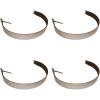 imageMytee Products 2  Pack 37 Stainless Steel Fuel Tank Strap w Webbing Ideal for 26 Diameter Fuel Tank Replaces for Peterbilt Trucks 1104551001P 1104551001P4  Pack