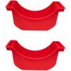 imageMytee Products 2 Pack 1358quotx7516quotx65quot Truck ampamp Trailers Oil Drain Pan for Wheel Hubs2  Pack