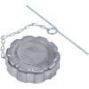 imageMytee Products 2 Pk 3quot Aluminum Diesel Fuel Tank Cap w 8quot Retaining Chain NonLocking and NonVented Fuel Cap for 20770657 and VNL Models1  Pack