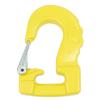 imageMytee Products 3 Ton Round Sling Hook with Safety Latch  Heavy Duty Rigging Hook for Round Nylon Slings Lifting ampamp Hoisting Equipment  YellowYellow