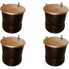 imageMytee Products 4 Pack 1R14171 Air Spring Bag for Hendrickson Trailer S21784 S20901  Rolling Lobe Replaces W013588091 98091 EFC1R141714  Pack