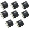 imageMytee Products 4 Pack 1R14171 Air Spring Bag for Hendrickson Trailer S21784 S20901  Rolling Lobe Replaces W013588091 98091 EFC1R141718  Pack