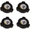 imageMytee Products 4 Pack Filler Cap Compatible with Freightliner Cascadia W36780012 W3678001 Replaces BHTW36780014  Pack
