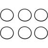 imageMytee Products 6 Pk Captain ORing  Compatible w 1104859100 and 1104859200 Gasket Seal Orings for Peterbilt Diesel Fuel Caps and Replace 490896  Pack