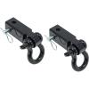 imageMytee Products Shackle Hitch Receiver 2 Inch with 58quot Hitch Pin ampamp 34 D Ring Shackle  11000 lbs WLL  Heavy Duty Reciever Kit Offroad Towing Accessories for Trucks ampamp Jeeps Vehicle Recovery58 Standard Hitch Pin 2  Pack