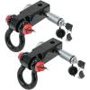 imageMytee Products Shackle Hitch Receiver 2 Inch with 58quot Hitch Pin ampamp 34 D Ring Shackle  11000 lbs WLL  Heavy Duty Reciever Kit Offroad Towing Accessories for Trucks ampamp Jeeps Vehicle Recovery58 Hitch Lock Pin 2  Pack