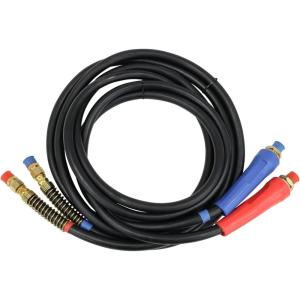 imageMytee Products 12 Ft Air Line Hose Assemblies with Flexible Grips ampamp 12quot NPT Fittings  1 pair 2 pcs  Air Line Hose Straight Lead Set for Semi Truck Trailer Tractor1  Pack