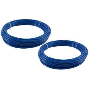 imageMytee Products 14quot OD x 100 Black SAE J844 Nylon Air Brake Tubing DOT Approved  Pneumatic Nylon Air Line Hose for Air Brake SystemBlue